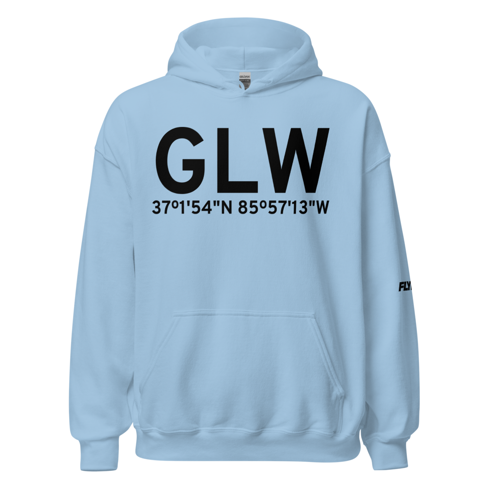 Glasgow (KGLW) Airport Hoodie Sweatshirt 