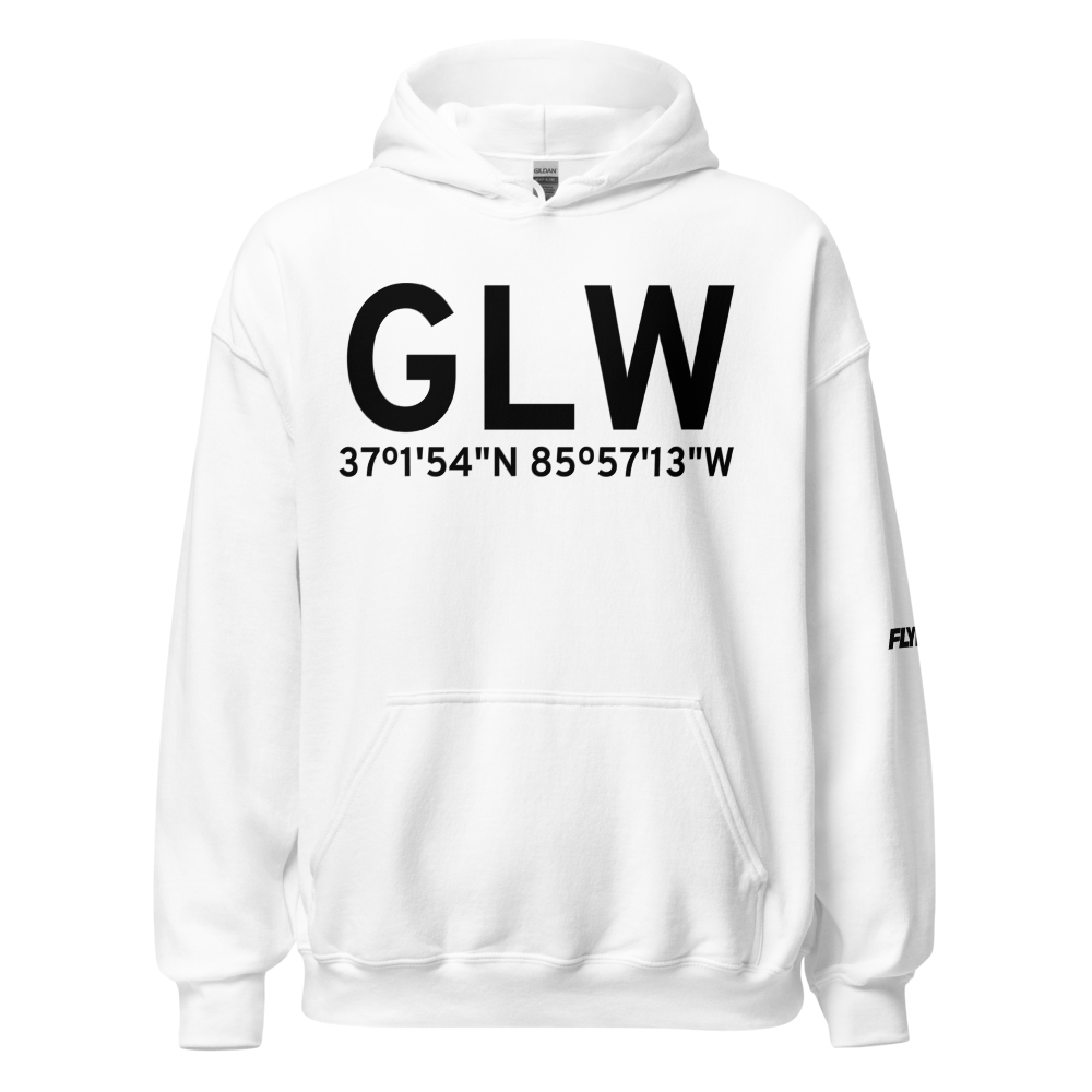 Glasgow (KGLW) Airport Hoodie Sweatshirt 