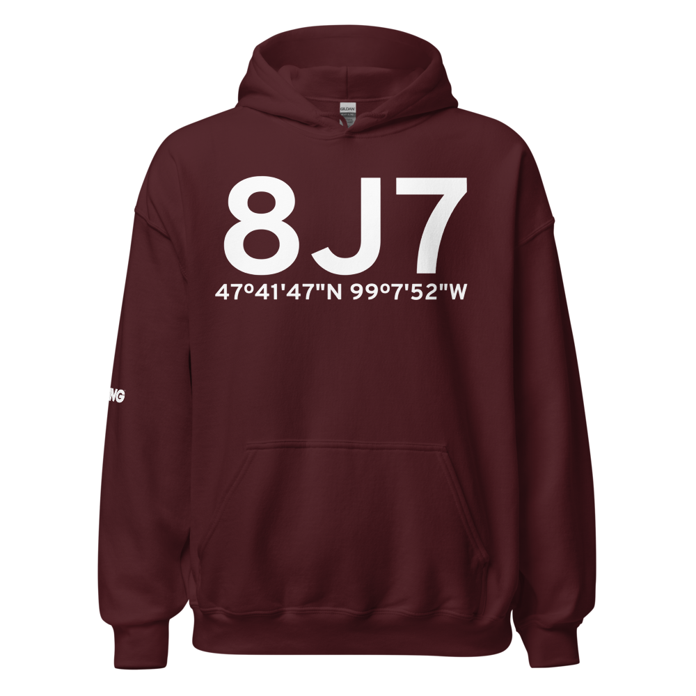 New Rockford (K8J7) Airport Hoodie Sweatshirt 