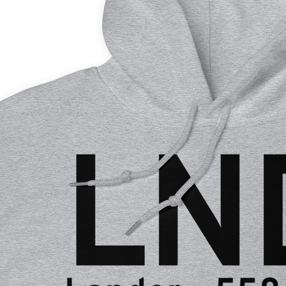 Lander (KLND) Airport Hoodie Sweatshirt 