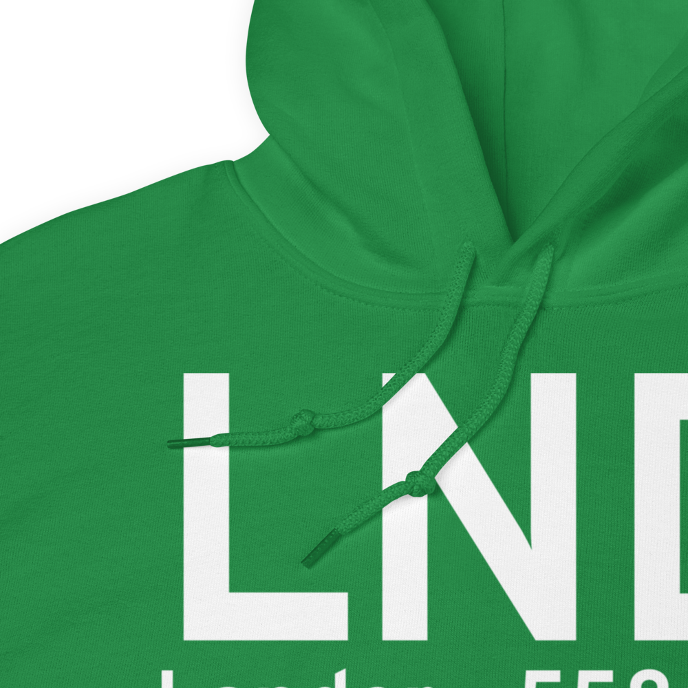 Lander (KLND) Airport Hoodie Sweatshirt 