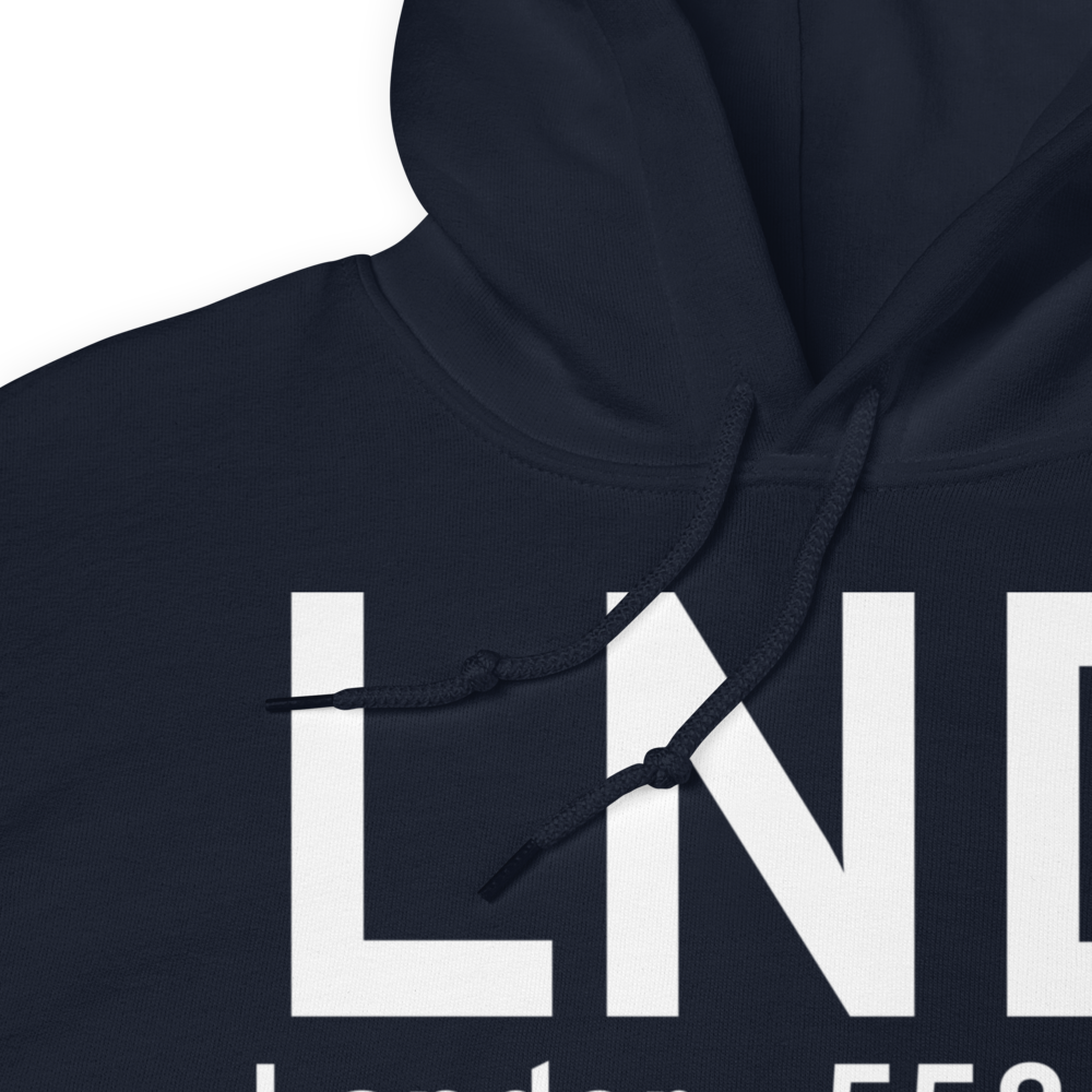 Lander (KLND) Airport Hoodie Sweatshirt 