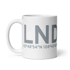 Lander (KLND) Airport Mug