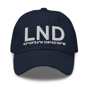 Lander (KLND) Airport Hat