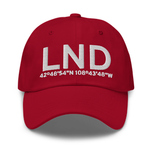 Lander (KLND) Airport Hat