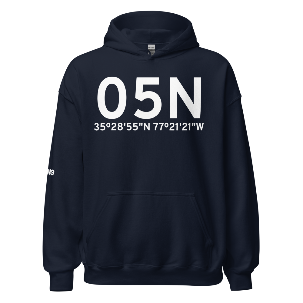Winterville (NC47) Airport Hoodie Sweatshirt 