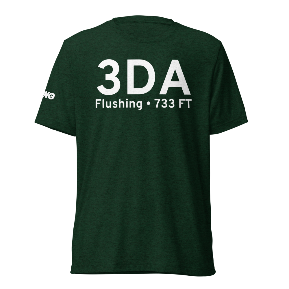Flushing (3DA) Airport Tri-blend T-Shirt 