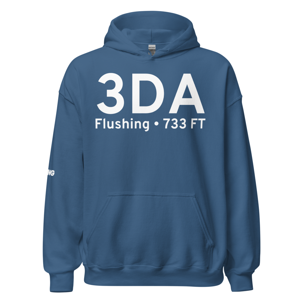 Flushing (3DA) Airport Hoodie Sweatshirt 