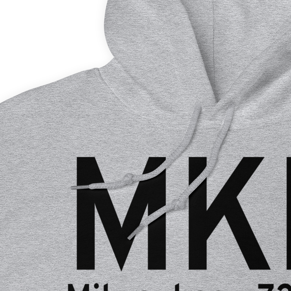 Milwaukee (KMKE) Airport Hoodie Sweatshirt 