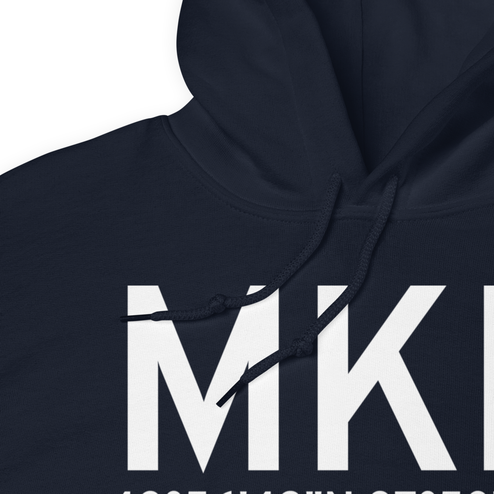 Milwaukee (KMKE) Airport Hoodie Sweatshirt 