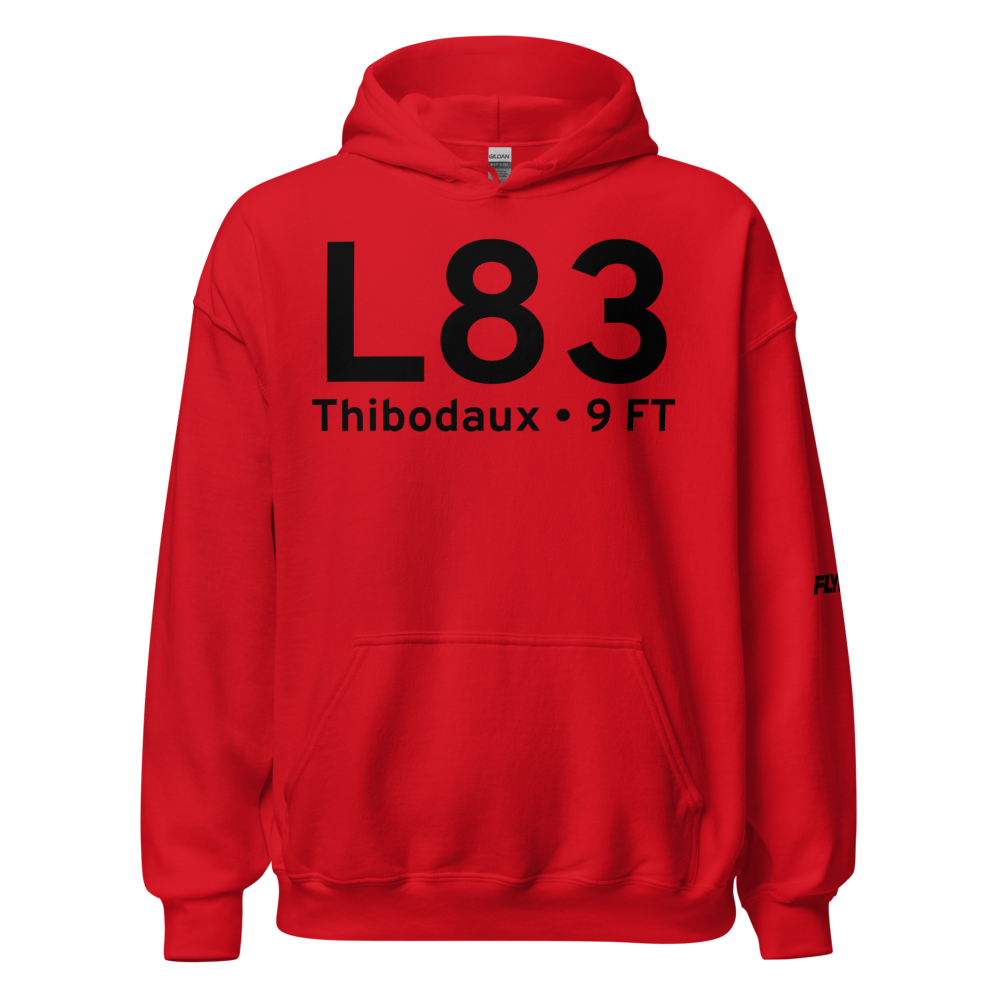 Thibodaux (KL83) Airport Hoodie Sweatshirt 
