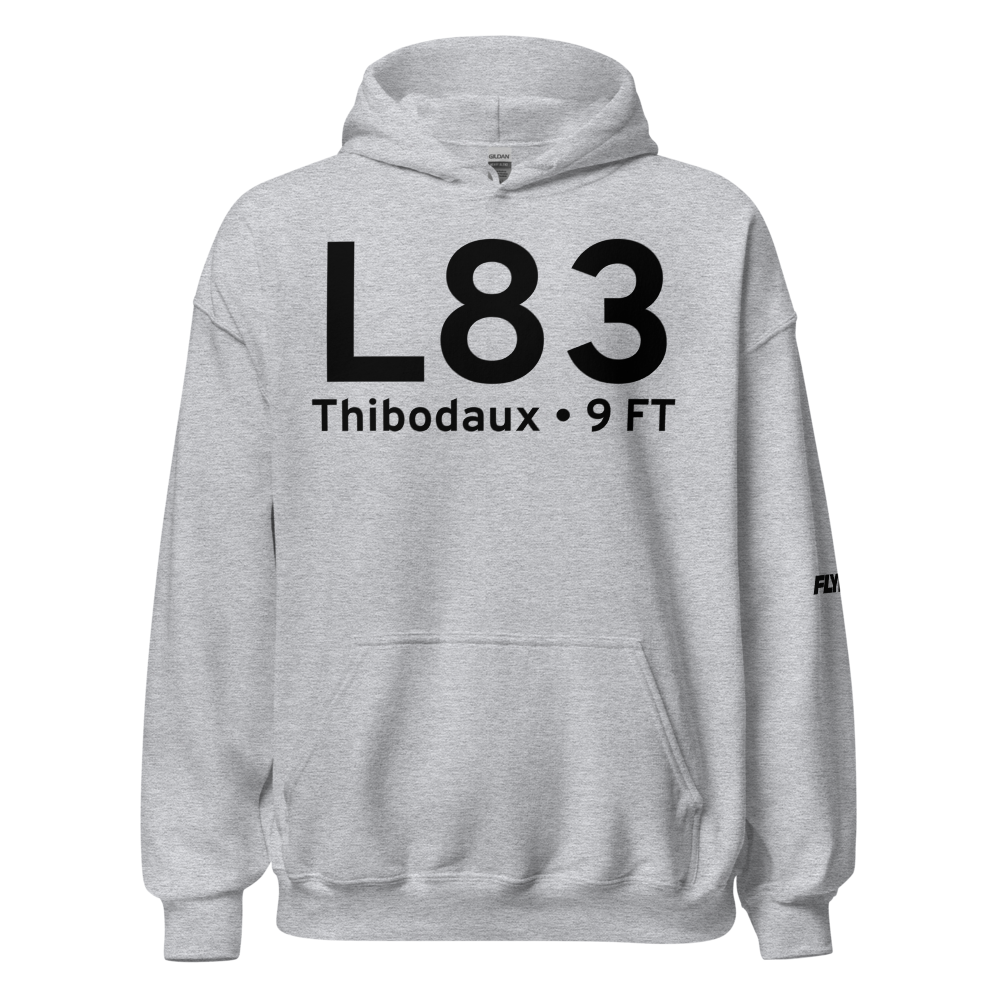 Thibodaux (KL83) Airport Hoodie Sweatshirt 
