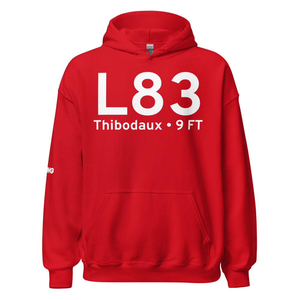 Thibodaux (KL83) Airport Hoodie Sweatshirt 