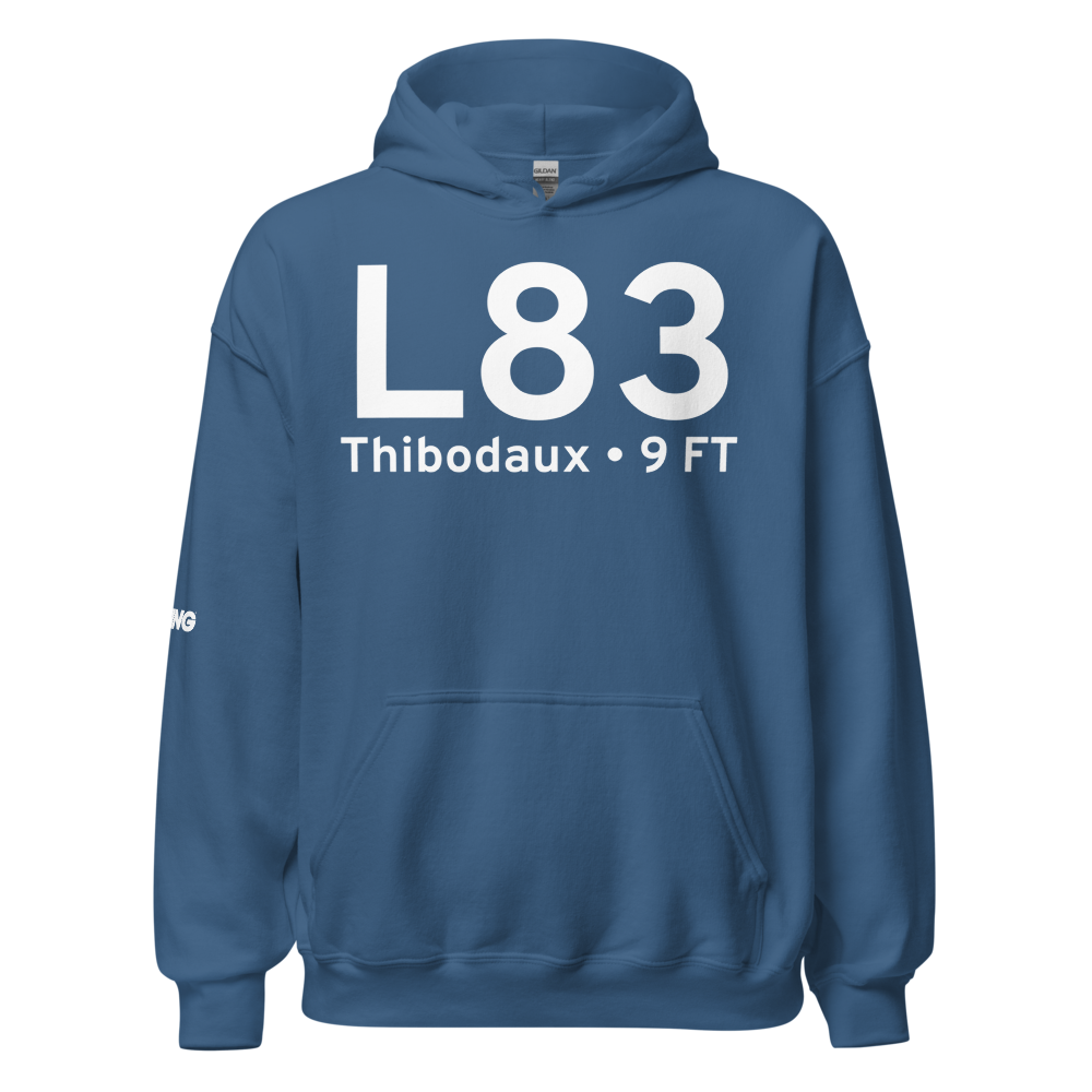 Thibodaux (KL83) Airport Hoodie Sweatshirt 