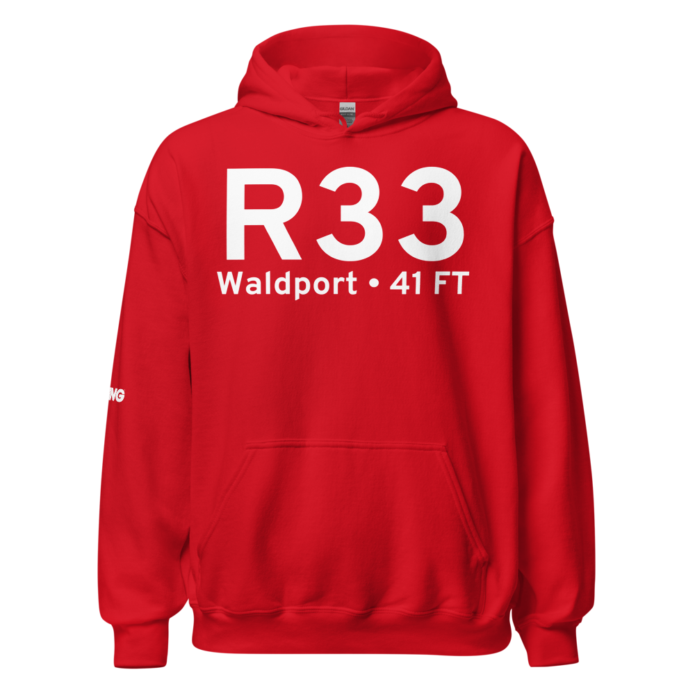 Waldport (R33) Airport Hoodie Sweatshirt 