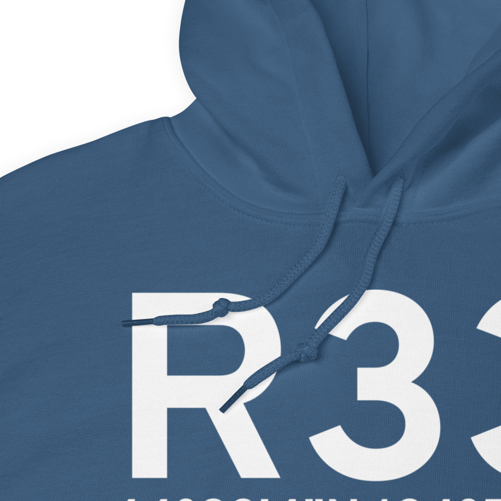 Waldport (R33) Airport Hoodie Sweatshirt 
