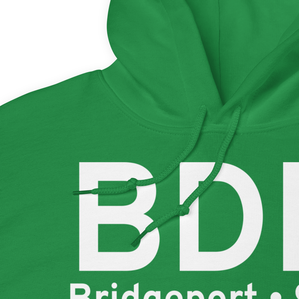 Bridgeport (KBDR) Airport Hoodie Sweatshirt 