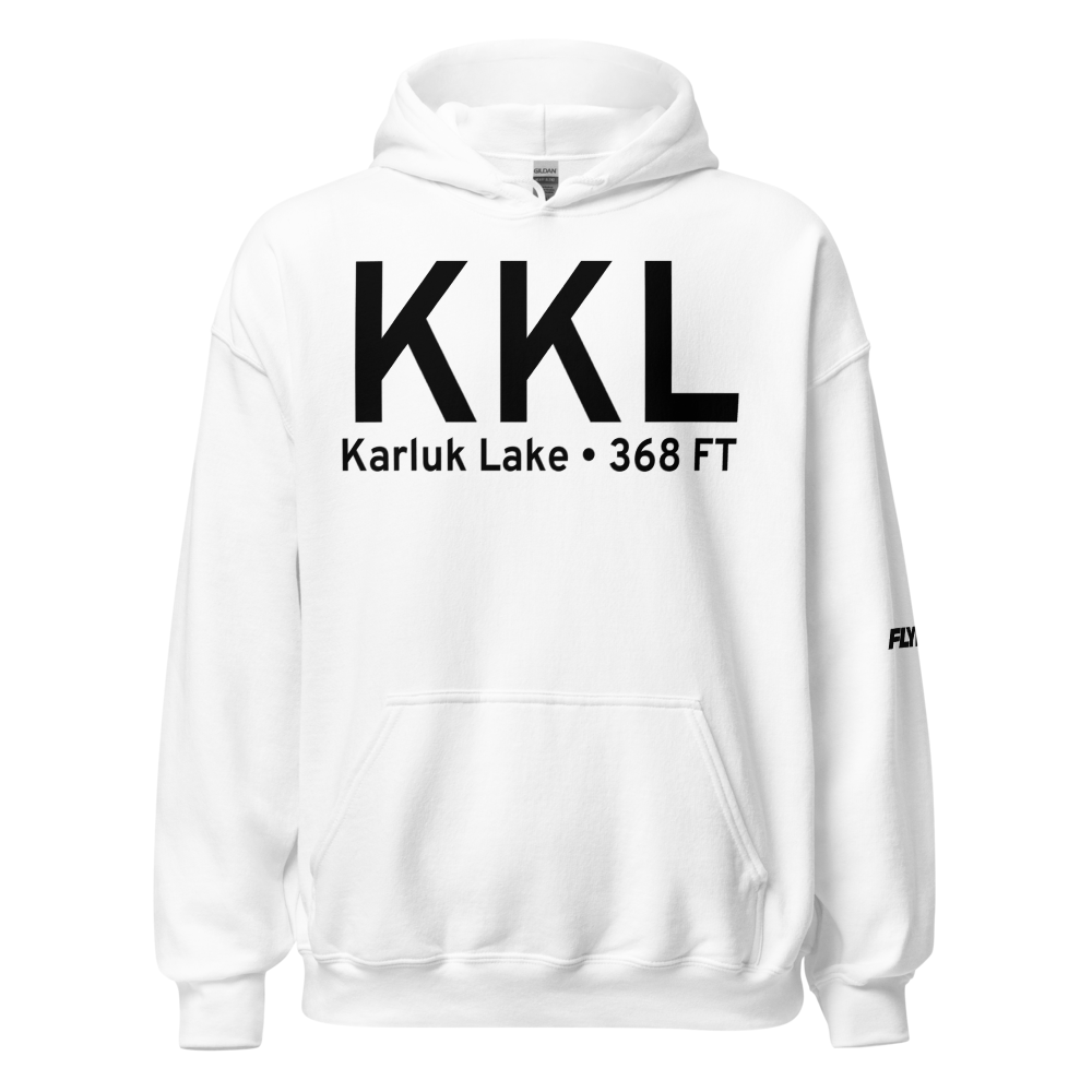 Karluk Lake (KKL) Airport Hoodie Sweatshirt 