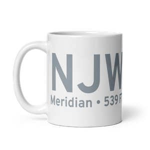 Meridian (KNJW) Airport Mug