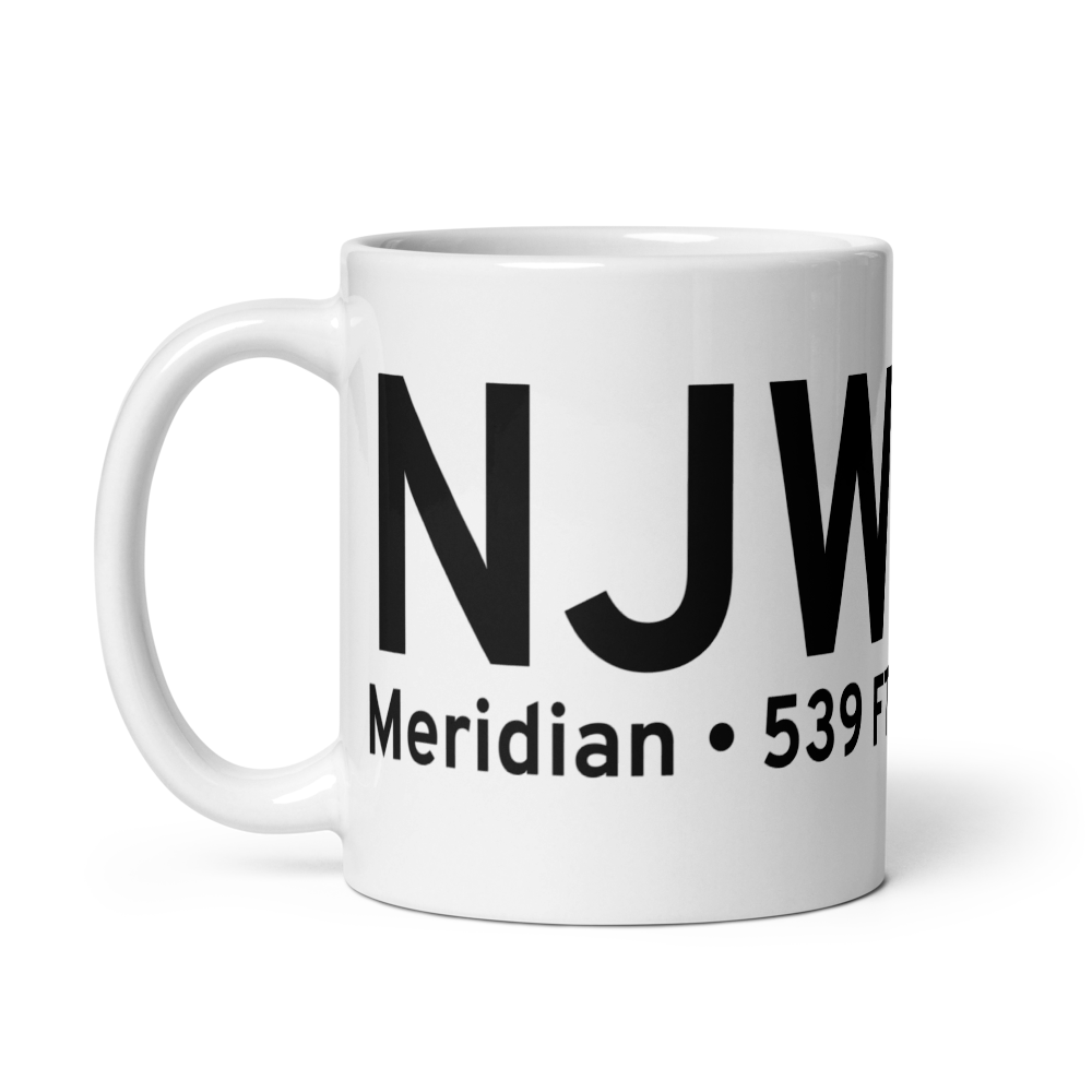 Meridian (KNJW) Airport Mug 