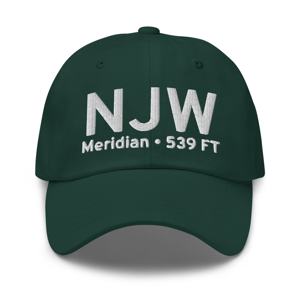 Meridian (KNJW) Airport Hat 