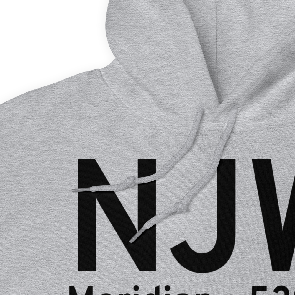Meridian (KNJW) Airport Hoodie Sweatshirt 