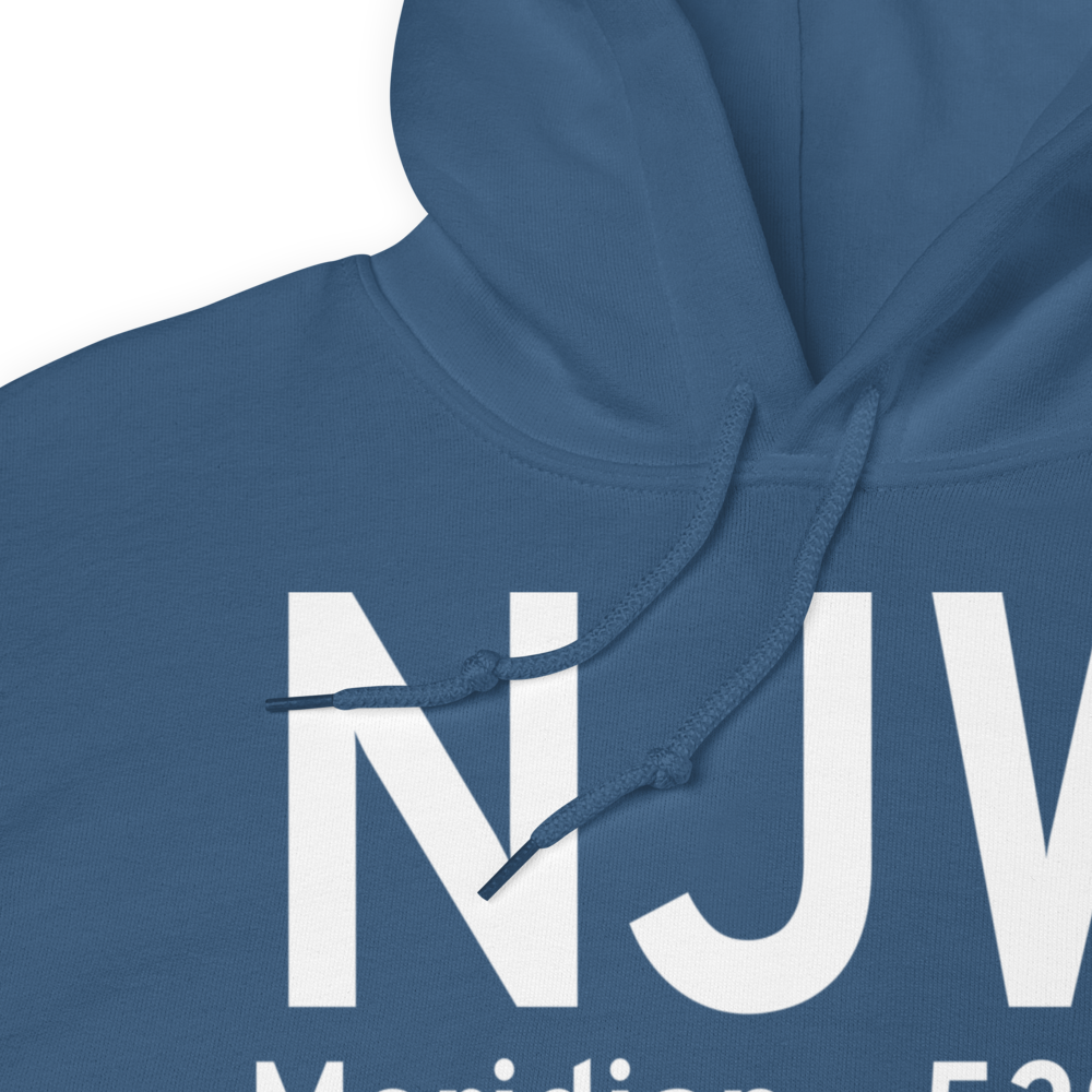 Meridian (KNJW) Airport Hoodie Sweatshirt 