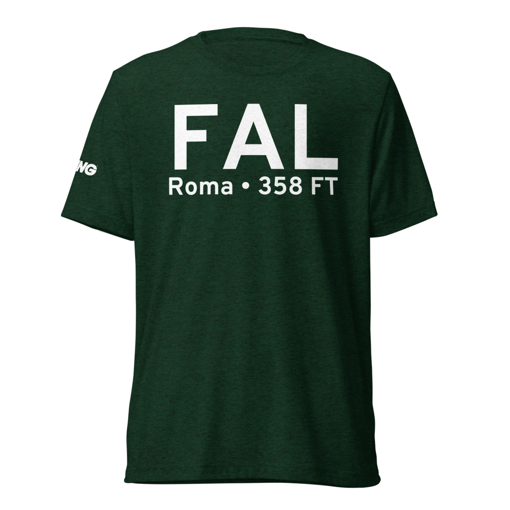 Roma (FAL) Airport Tri-blend T-Shirt 