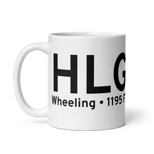 Wheeling (KHLG) Airport Mug