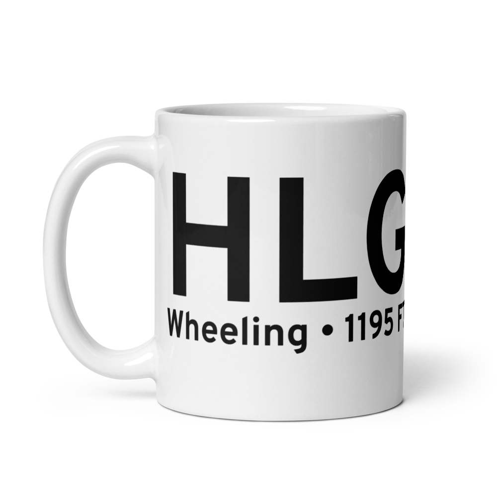 Wheeling (KHLG) Airport Mug 