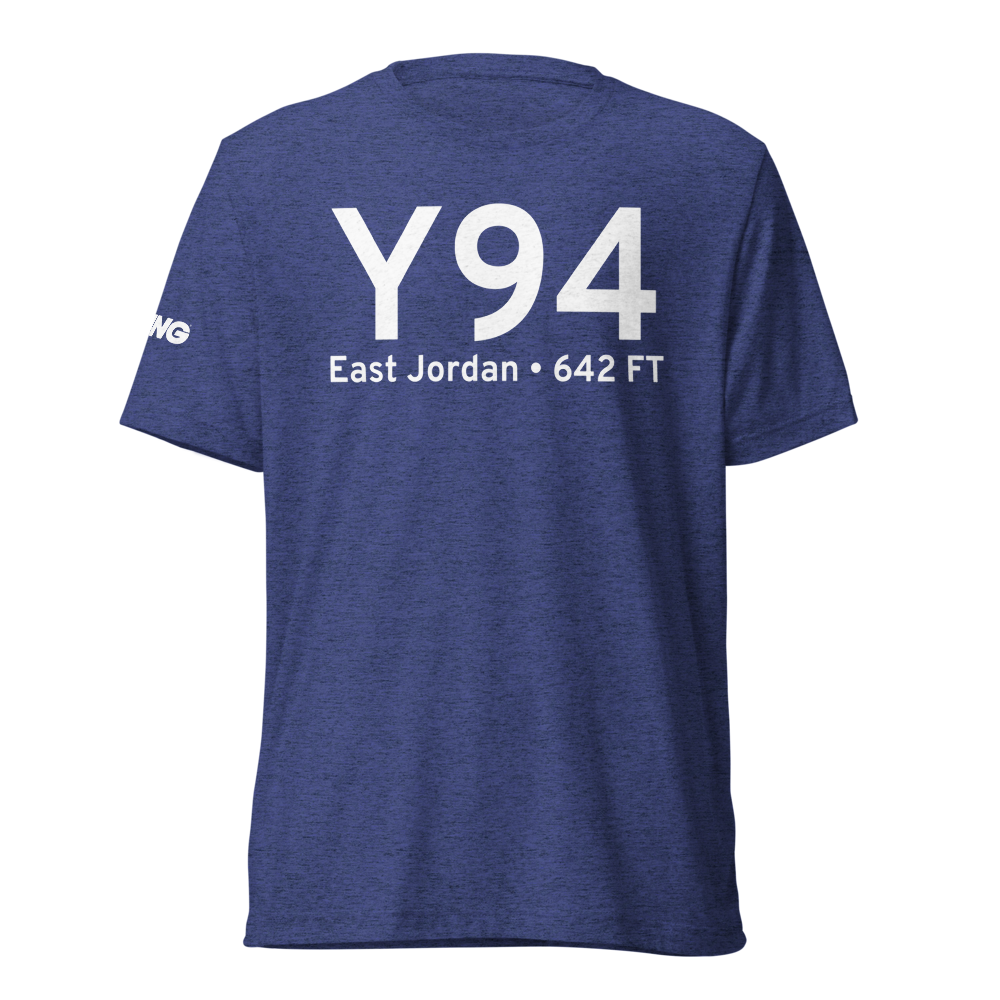 East Jordan (KY94) Airport Tri-blend T-Shirt 