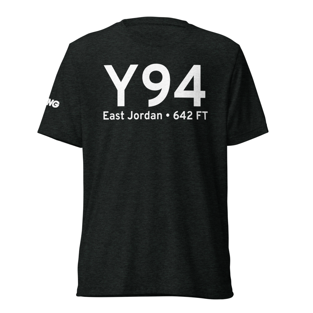 East Jordan (KY94) Airport Tri-blend T-Shirt 