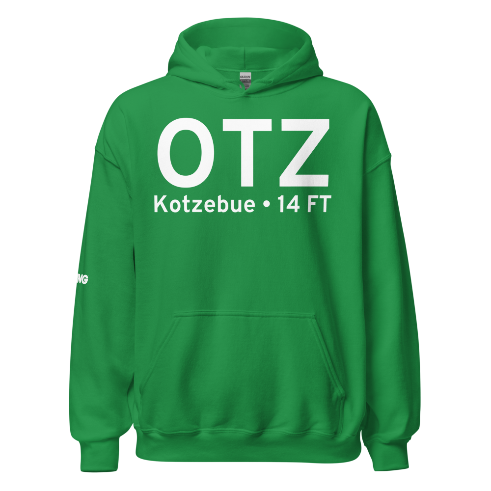 Kotzebue (PAOT) Airport Hoodie Sweatshirt 