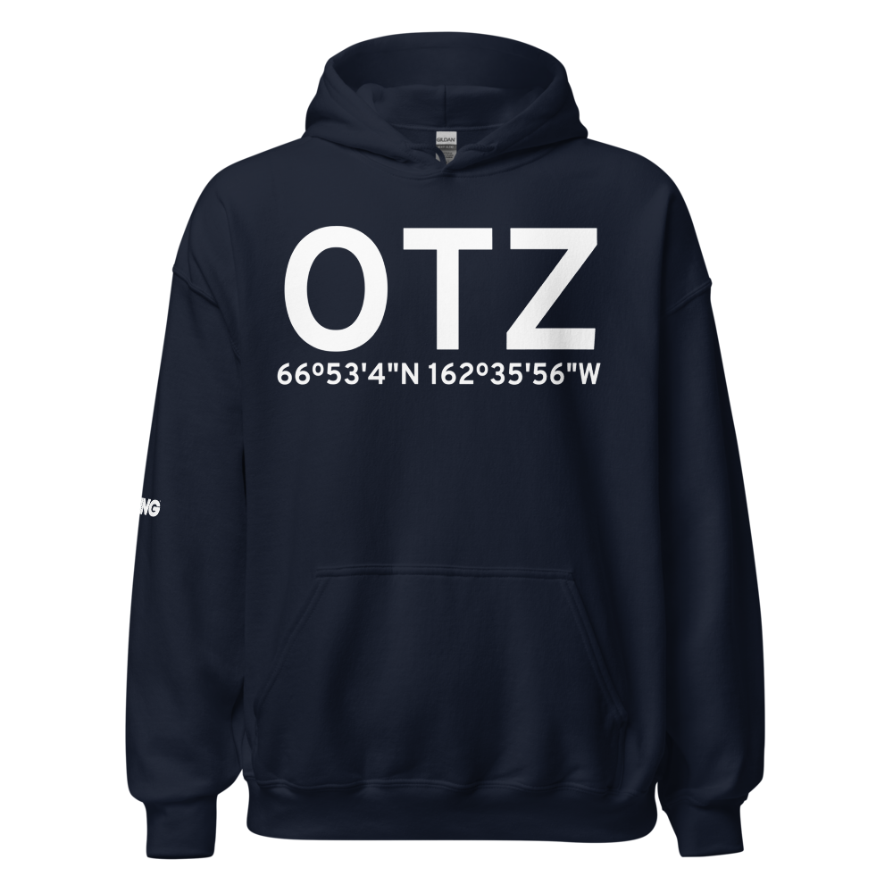 Kotzebue (PAOT) Airport Hoodie Sweatshirt 