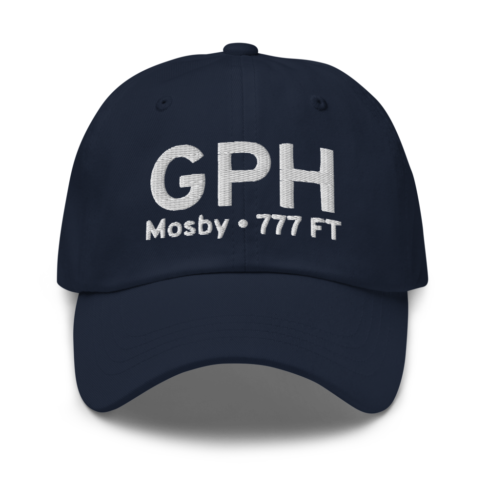 Mosby (KGPH) Airport Hat 