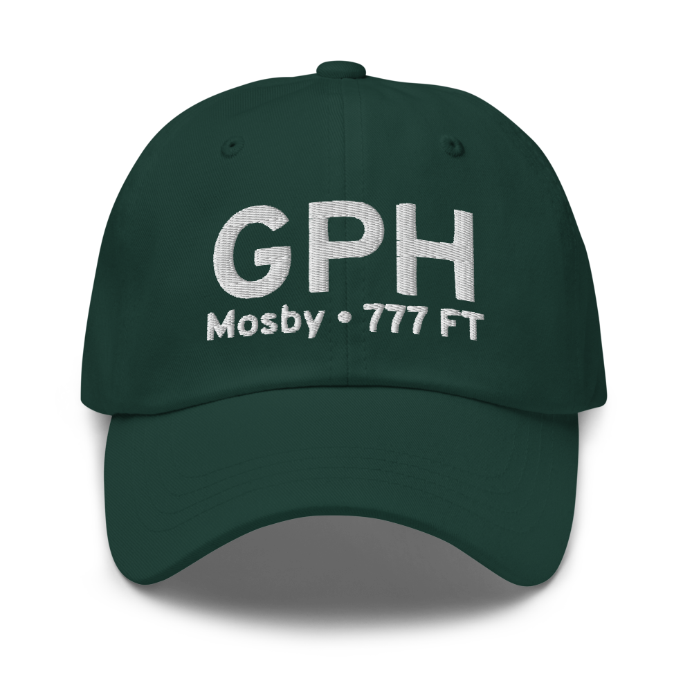 Mosby (KGPH) Airport Hat 