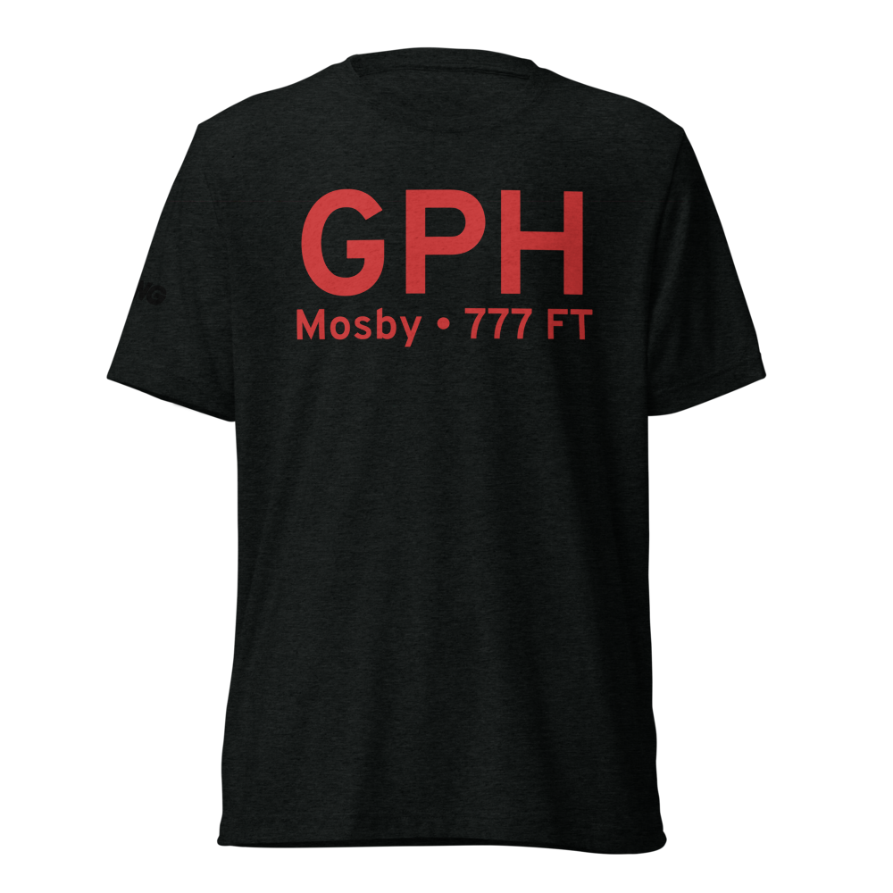 Mosby (KGPH) Airport Tri-blend T-Shirt 