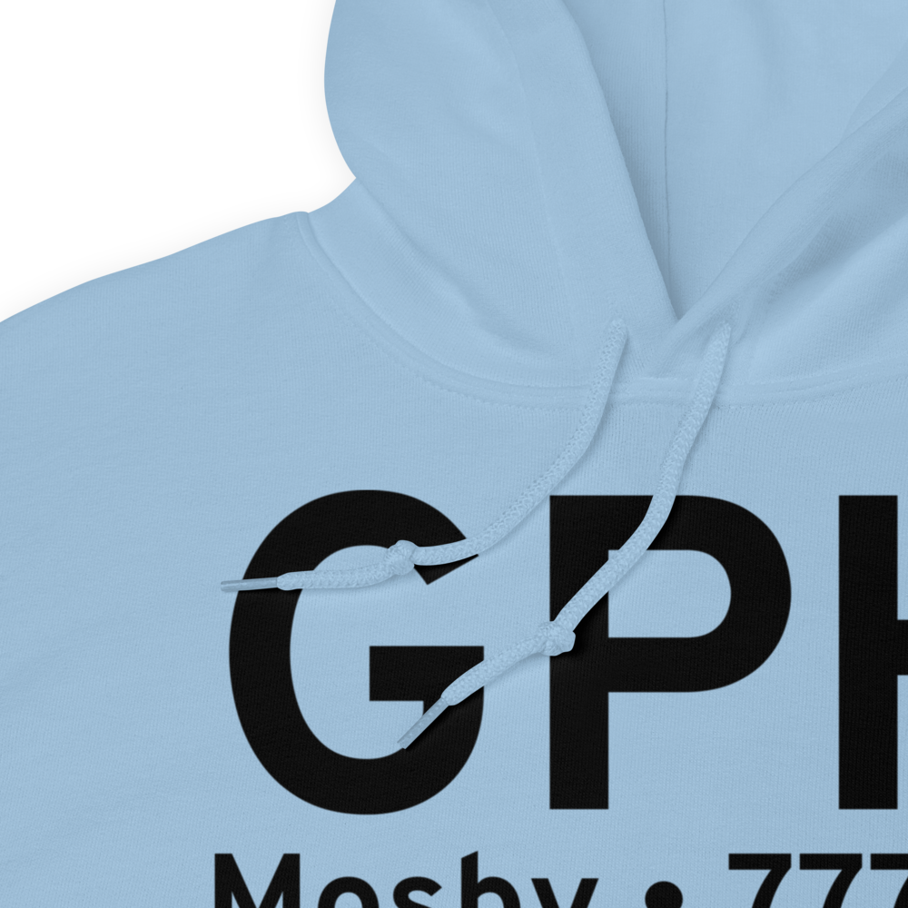 Mosby (KGPH) Airport Hoodie Sweatshirt 