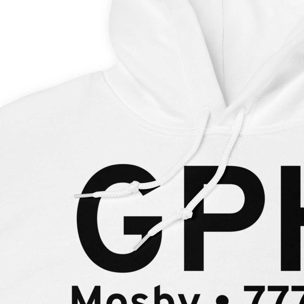 Mosby (KGPH) Airport Hoodie Sweatshirt 