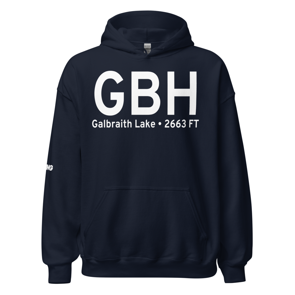 Galbraith Lake (PAGB) Airport Hoodie Sweatshirt 