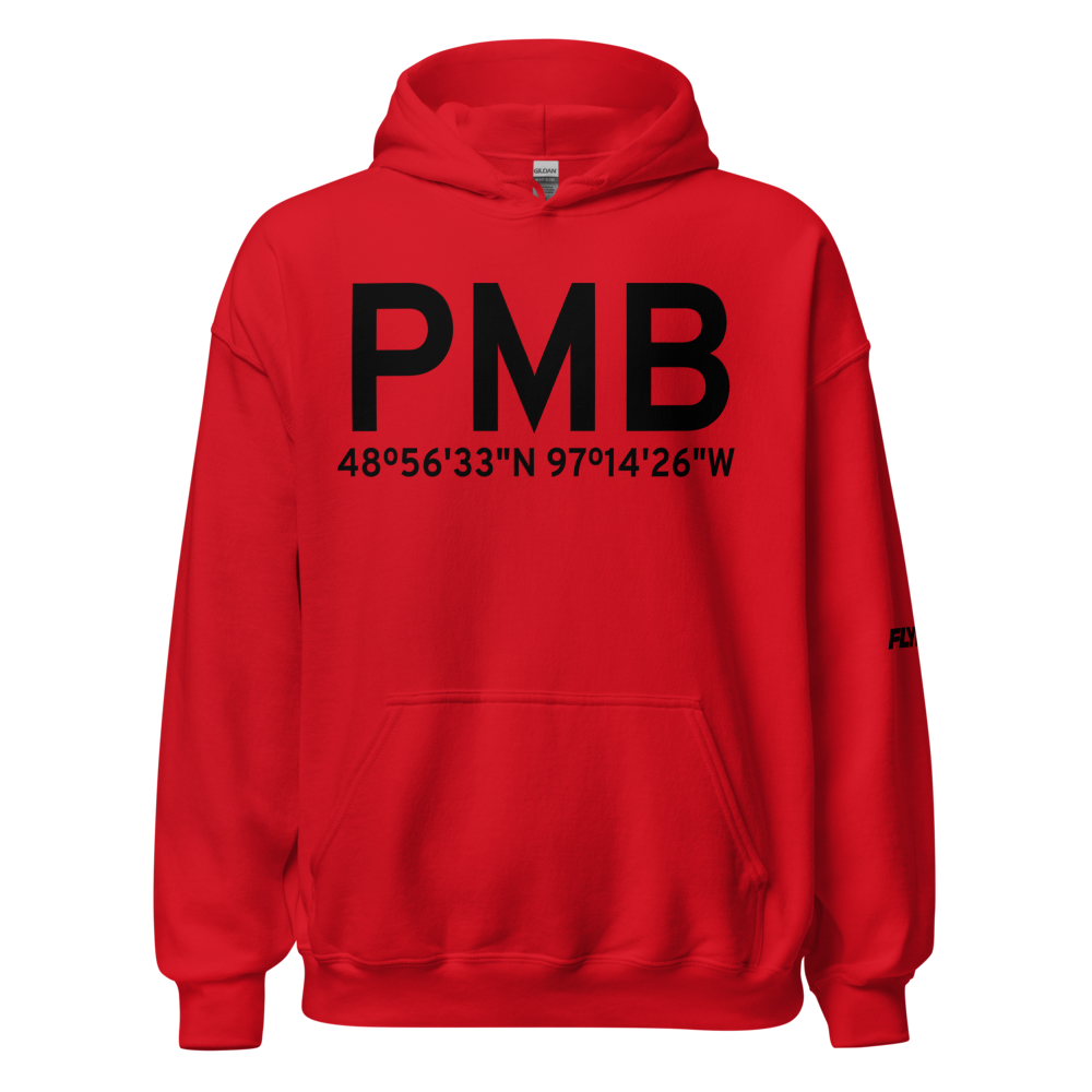 Pembina (KPMB) Airport Hoodie Sweatshirt 