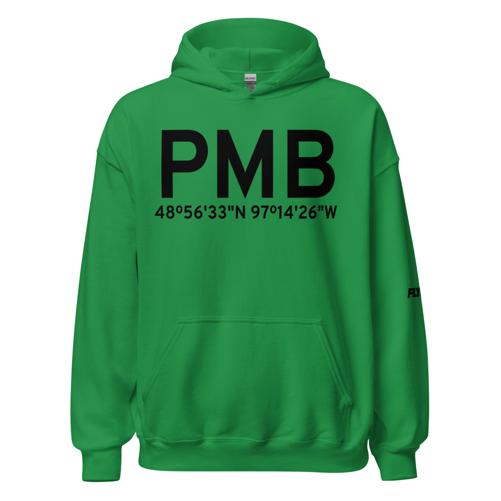 Pembina (KPMB) Airport Hoodie Sweatshirt 