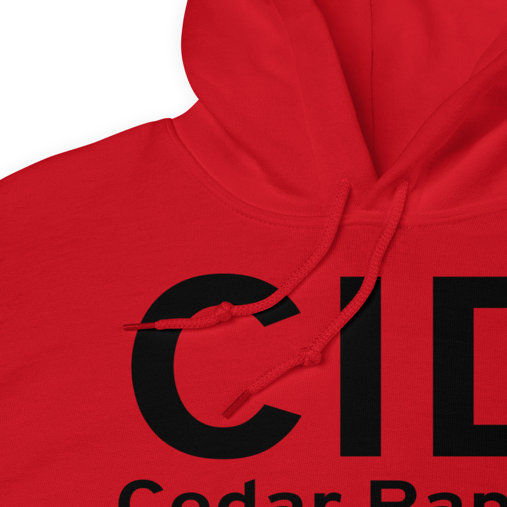 Cedar Rapids (KCID) Airport Hoodie Sweatshirt 