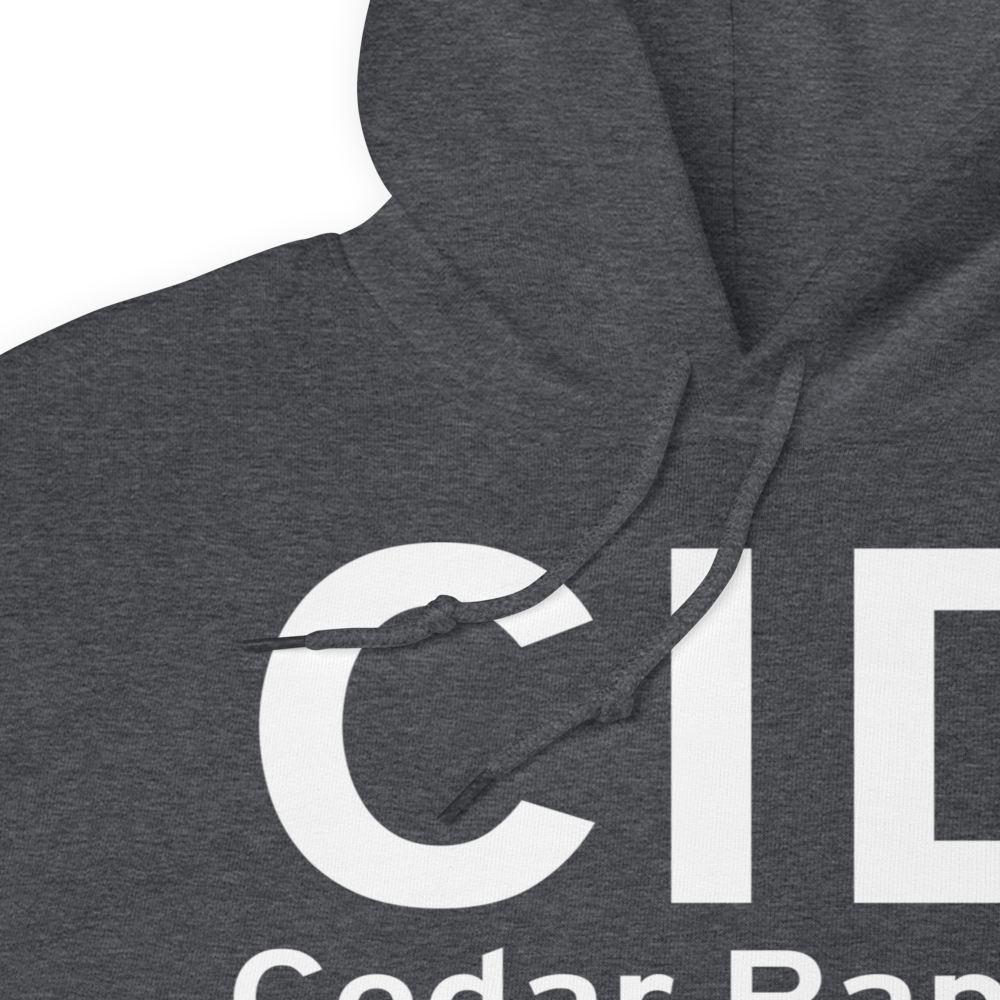 Cedar Rapids (KCID) Airport Hoodie Sweatshirt 