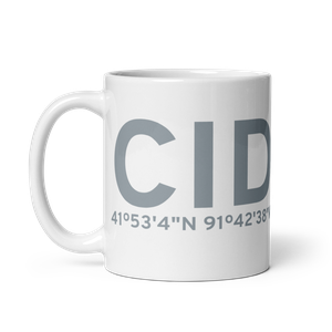 Cedar Rapids (KCID) Airport Mug