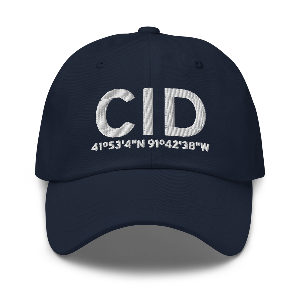 Cedar Rapids (KCID) Airport Hat 