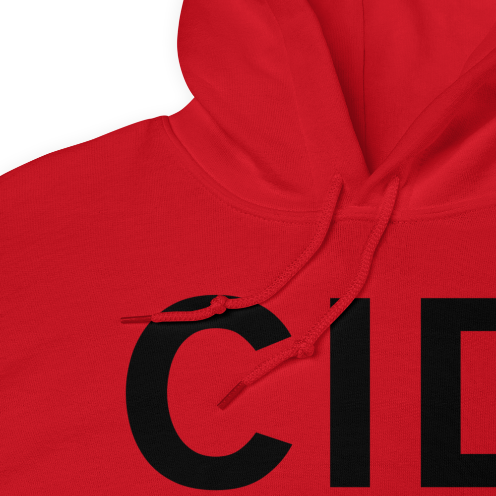 Cedar Rapids (KCID) Airport Hoodie Sweatshirt 