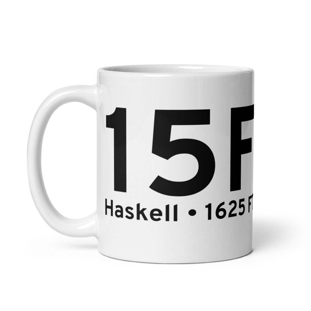 Haskell (K15F) Airport Mug 