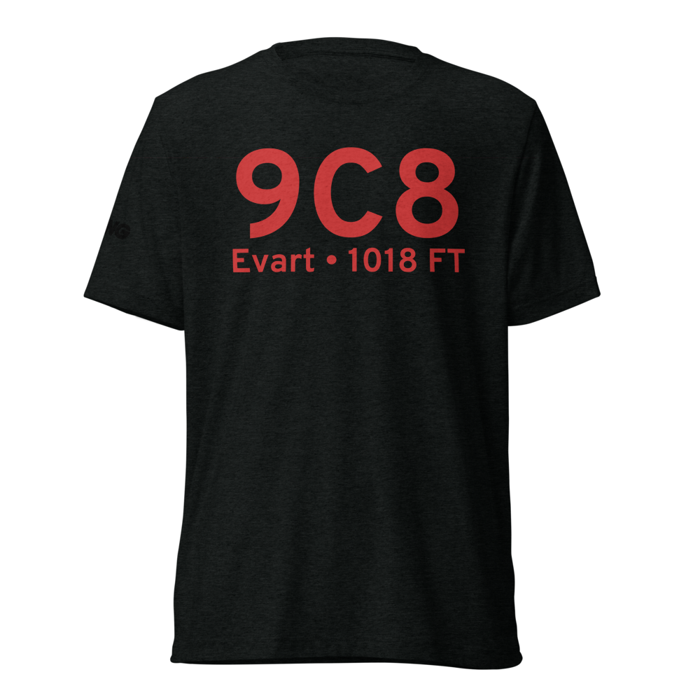 Evart (K9C8) Airport Tri-blend T-Shirt 
