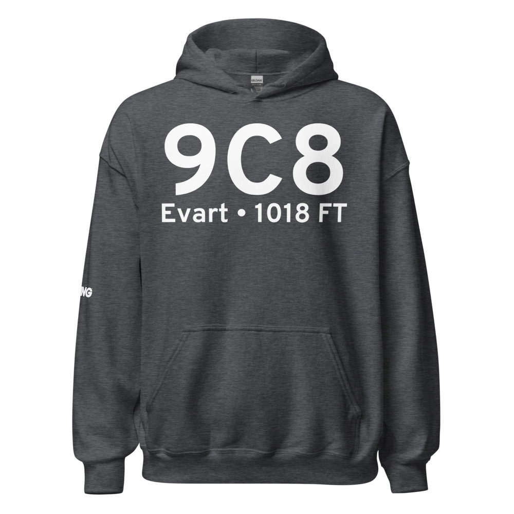 Evart (K9C8) Airport Hoodie Sweatshirt 